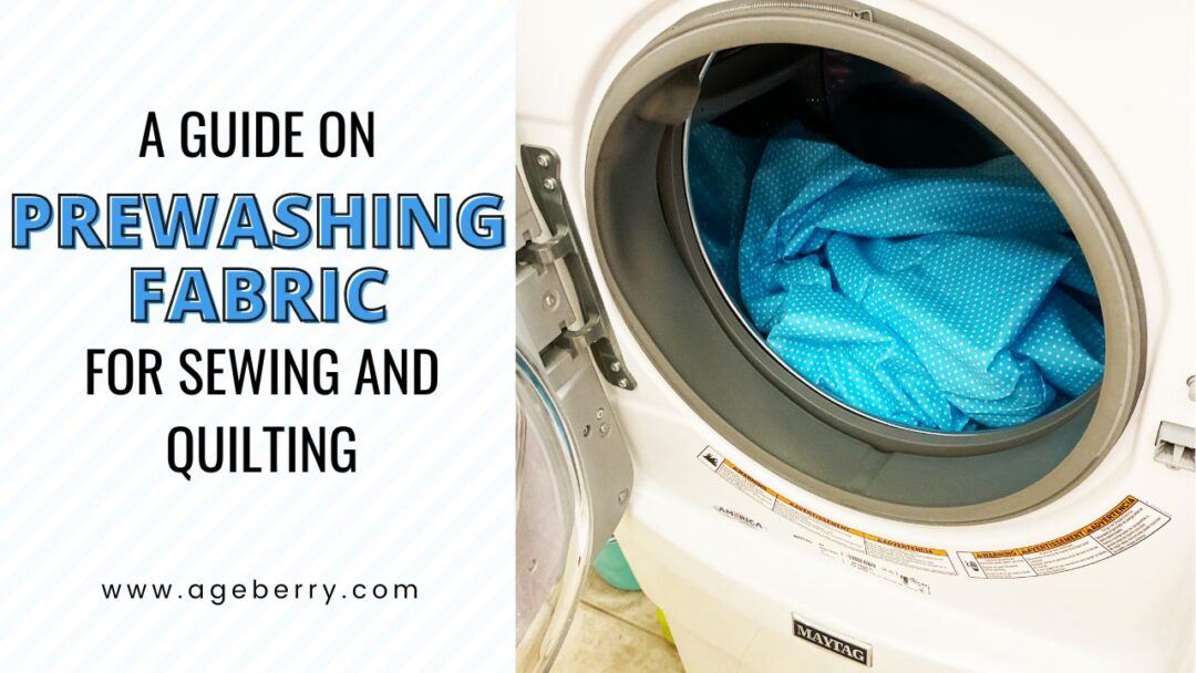 Prewashing Fabric Is It A Good Idea?