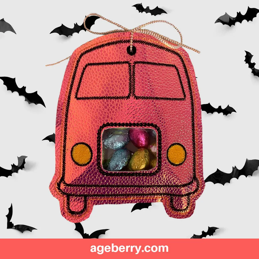 Halloween treat bag car