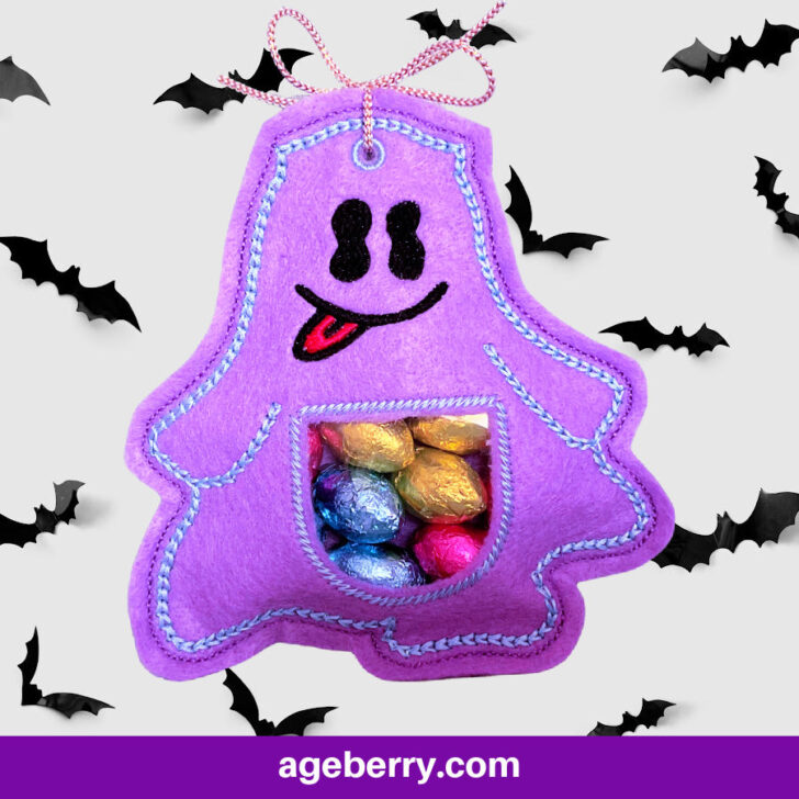 Halloween treat bag monster