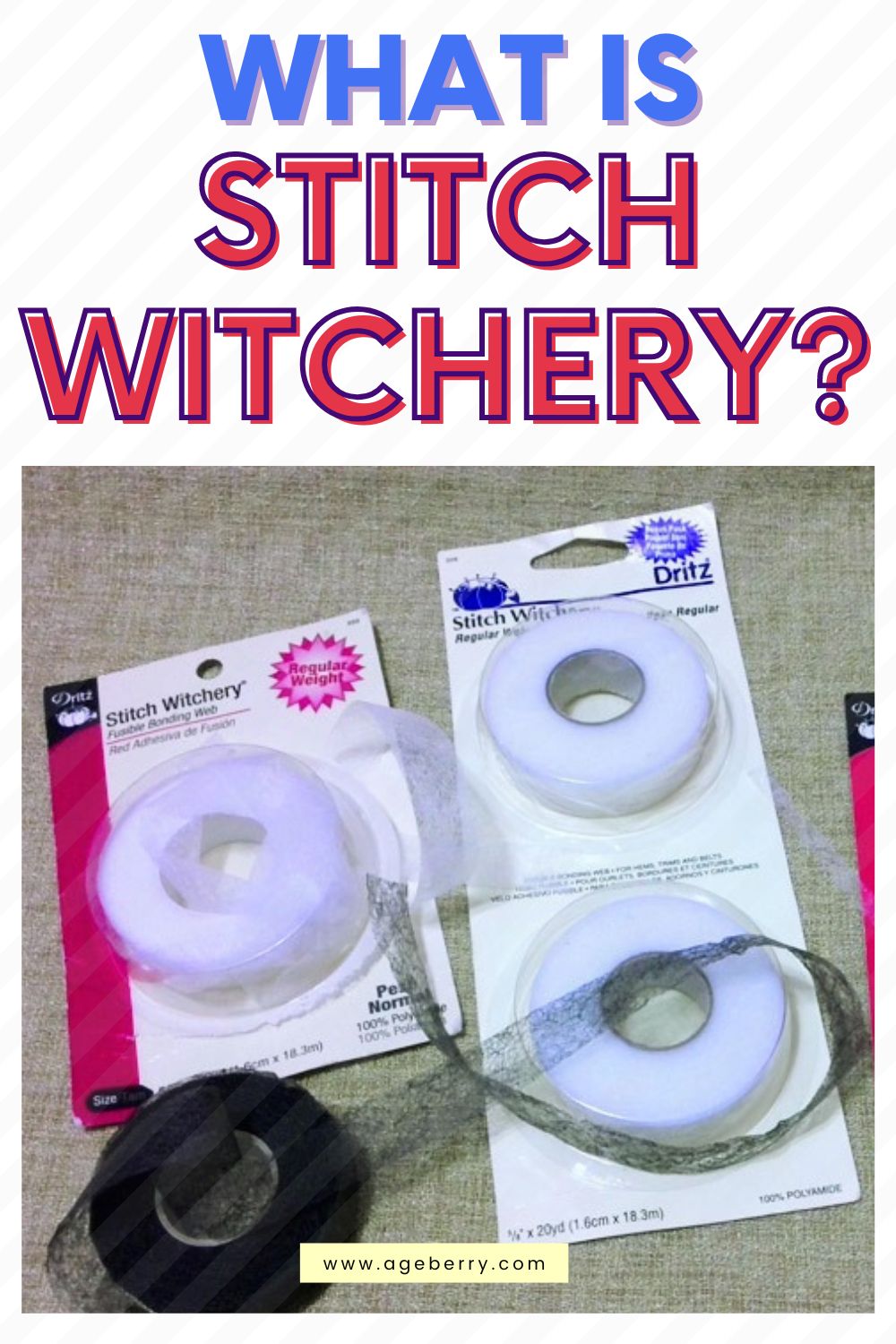 How to Remove Stitch Witchery From Fabric