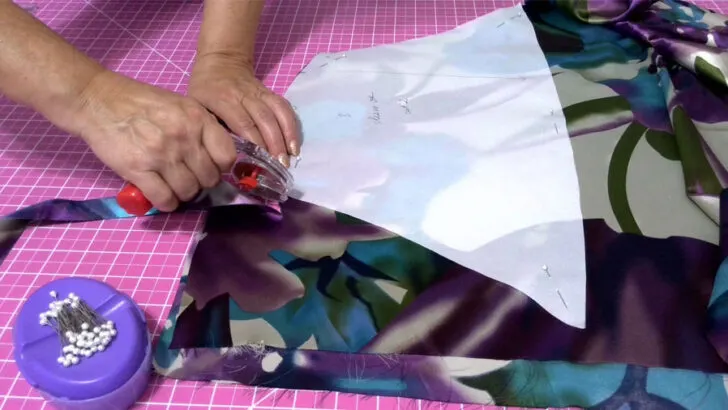 cutting paper patterns