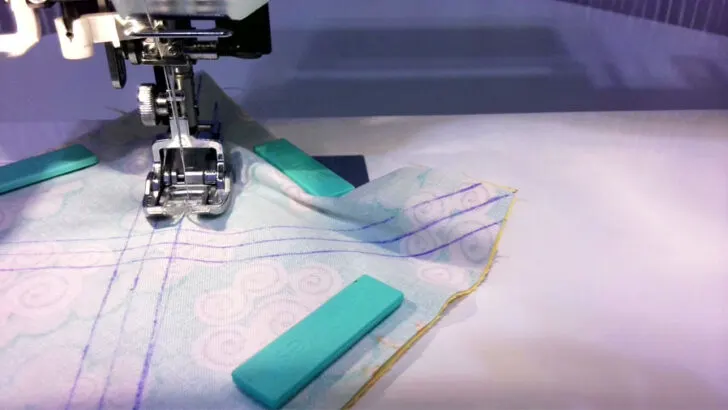 using sewtites in sewing machine