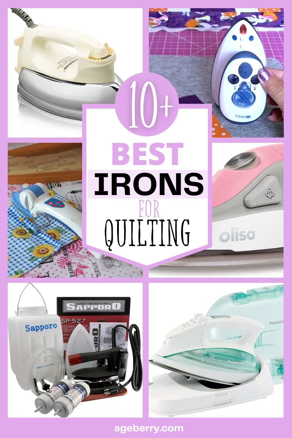 Best Mini Iron for Quilting: 5 Favorite Irons - Nana Sews