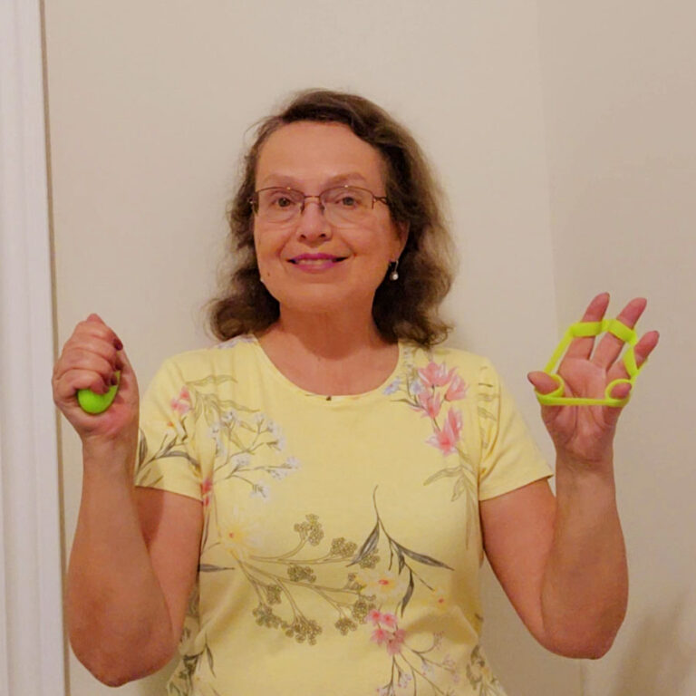 Hand strengthening exercises for artists and people who like to sew