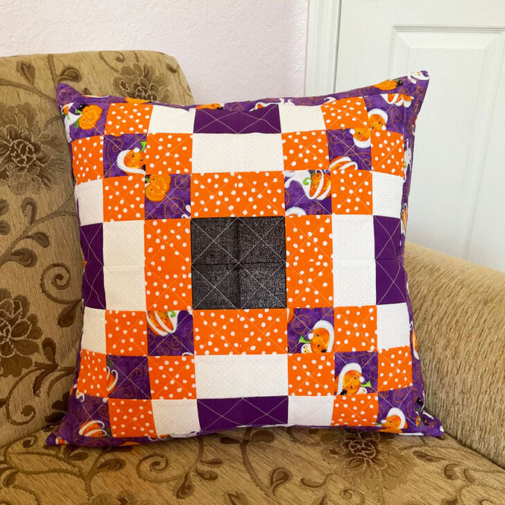 quilted pillow sham