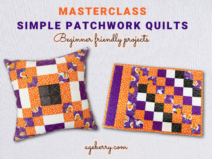 simple patchwork quilts