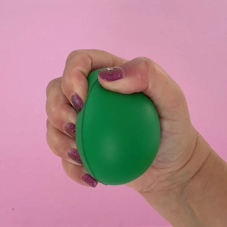 squeeze ball