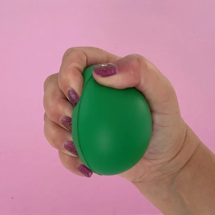 Palm squeeze exercise clearance