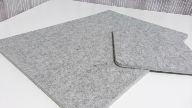 17″ x 24″ Wool Ironing Pad, 1/2″ Thick Wool Pressing Mat for Quilting –  Jones Gear