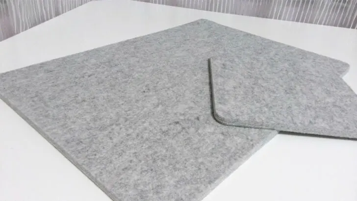 14 x 14 Wool Ironing Pad, 1/2 Thick Wool Pressing Mat for Quilting -  Ecoigy