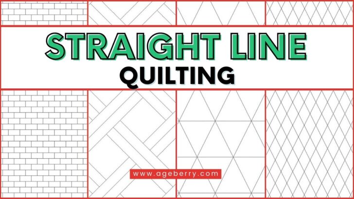 the basics of straight line quilting