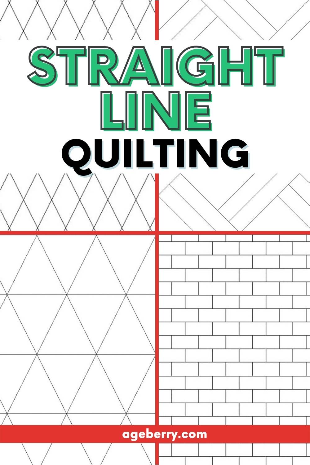 straight line quilting tutorial