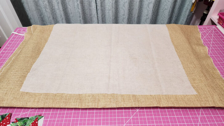 piece of fusible interfacing