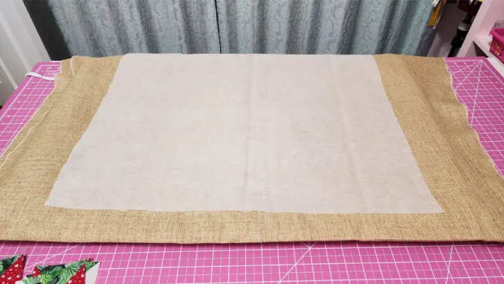 piece of fusible interfacing