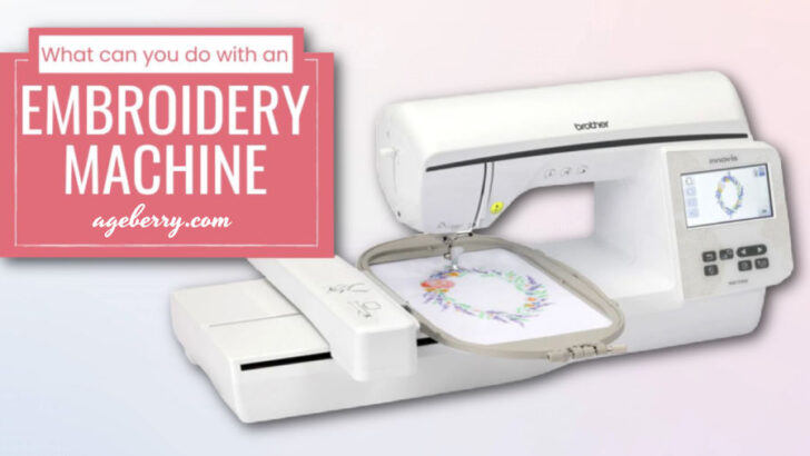 what to do with an embroidery machine