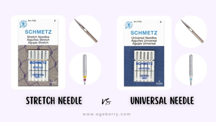 STRETCH needle vs Universal needle