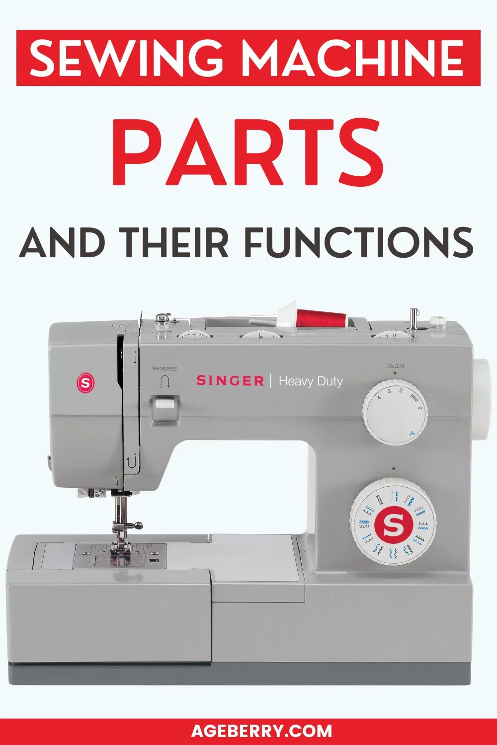 Parts of a Sewing Machine  Overview, Function & Diagram - Lesson