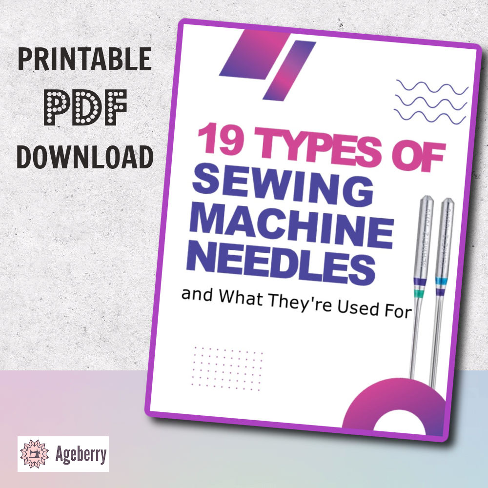 This guide breaks down the different needle types, their uses, and when to choose each one. Whether you’re sewing delicate silks, sturdy denim, or stretchy knits, this ebook will help you pick the perfect needle every time.