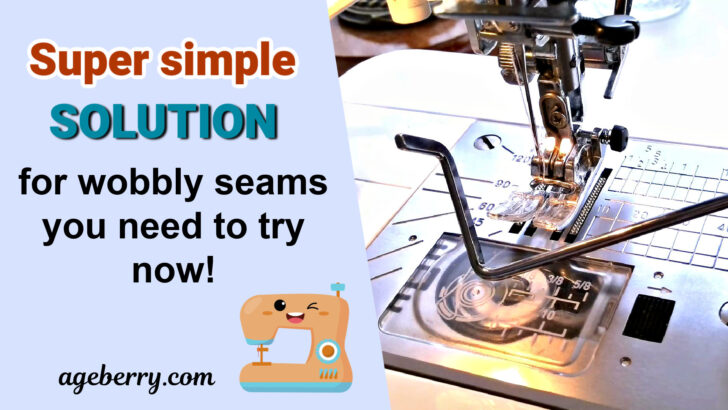 use a seam guide to sew straight