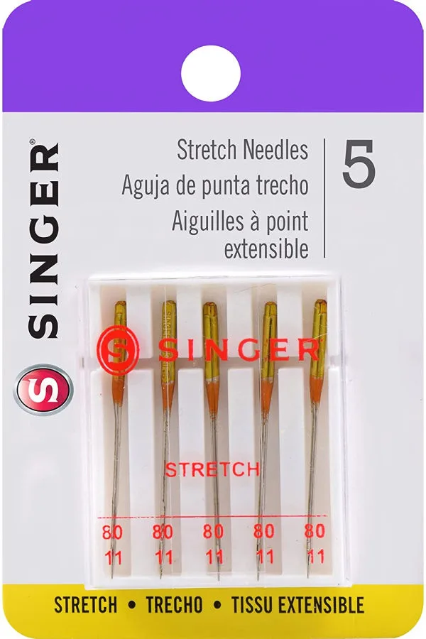 Singer Universal Heavy Duty Machine Needles, Assorted Sizes - 5 count