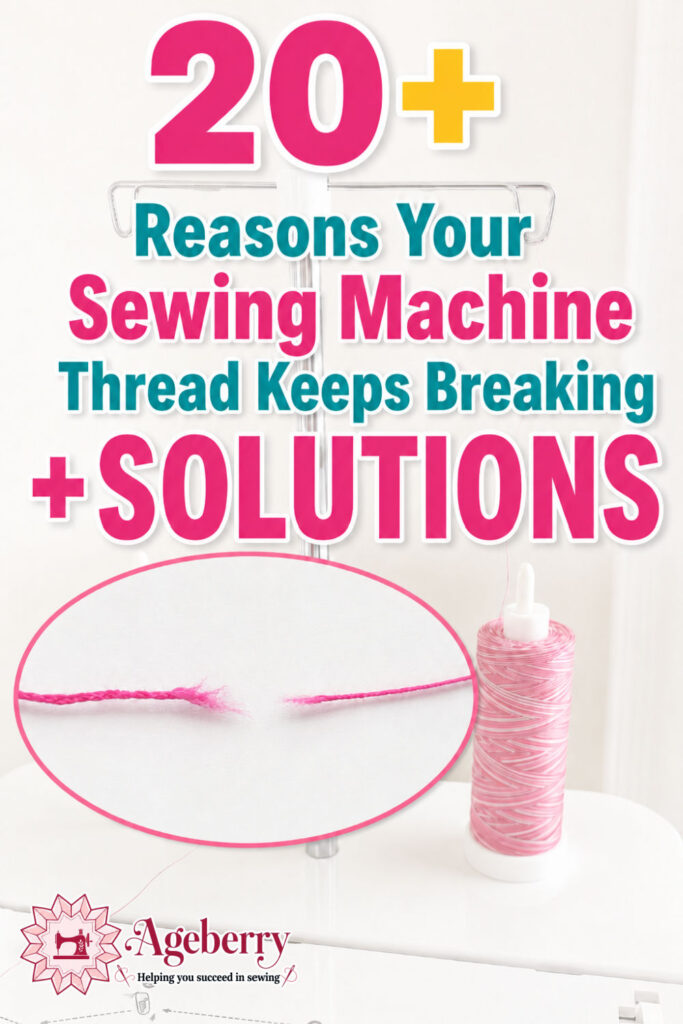 20+ Reasons Your Sewing Machine Thread Keeps Breaking (+ Solutions)