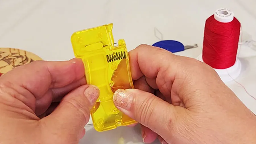 How To Use A Needle Threader For Sewing Machine And Hand Sewing