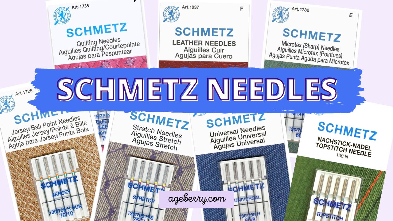 Schmetz Needles - 90/14 - Flat - Large Eye (HE)