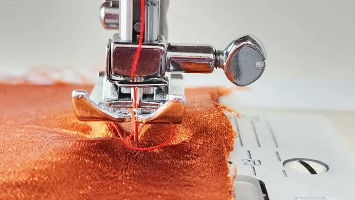 pulling fabric