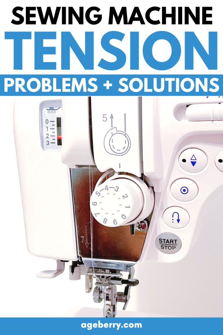 Most Common Sewing Machine Tension Problems (+ Solutions)
