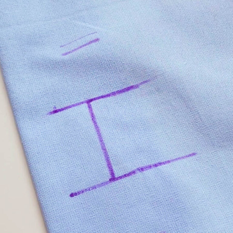 How to Make a Buttonhole with a Zigzag Stitch without a Buttonhole Foot