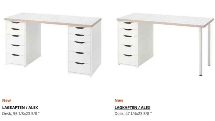 Linnmon shop desk 47
