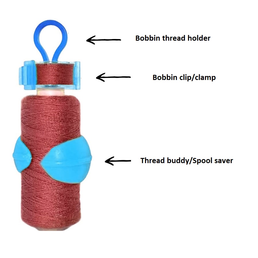 Bobbin Thread Sewing Bobbins Holders Tops Clips Colorful - Temu