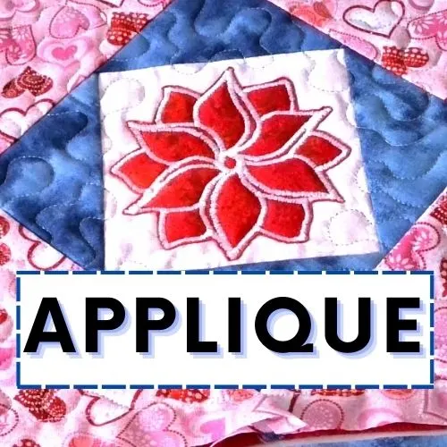 Sewing tutorials on Applique