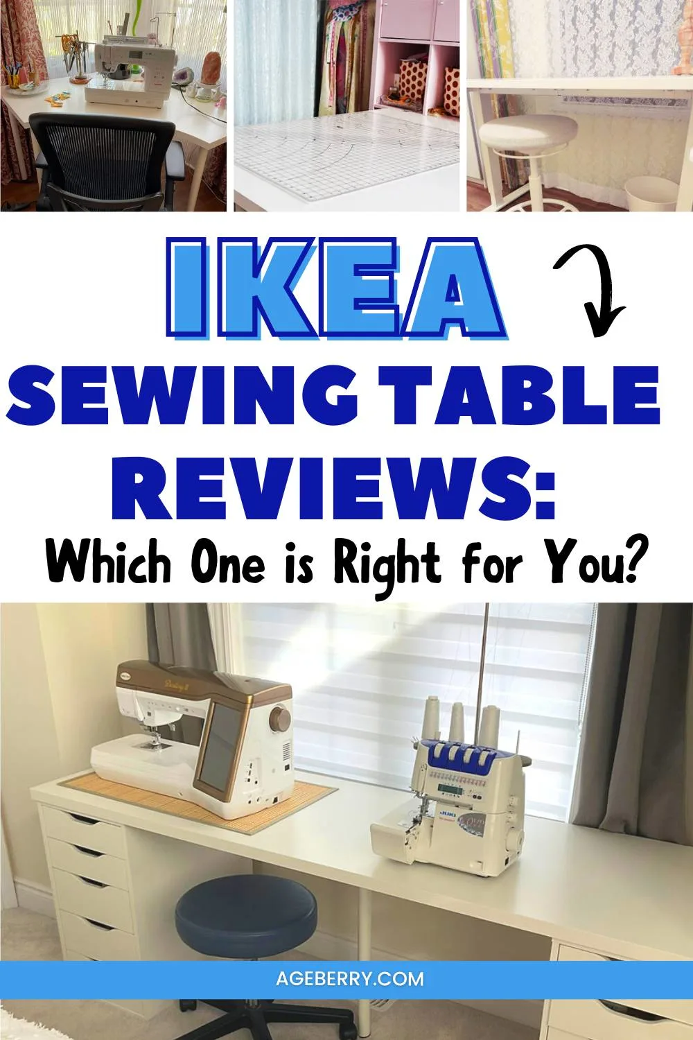 Best Sewing Table from Ikea  Using a Norden Gateleg Table as a Sewing Table  