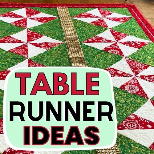 Sewing tutorials on Table Runner Ideas