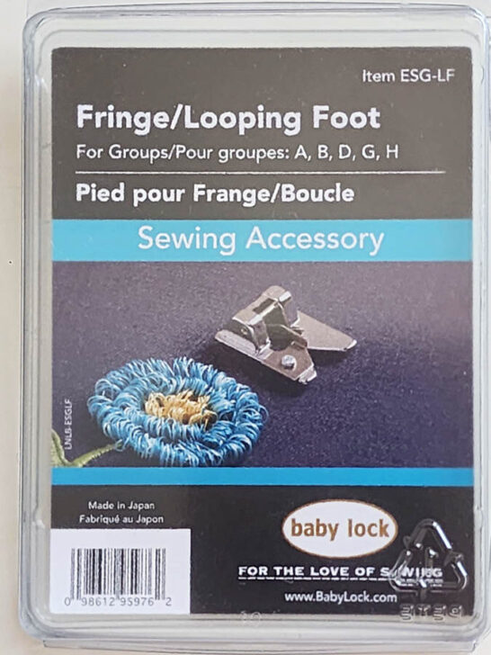 Fringe Foot Fun Adding Textured Accents to Your Sewing Projects
