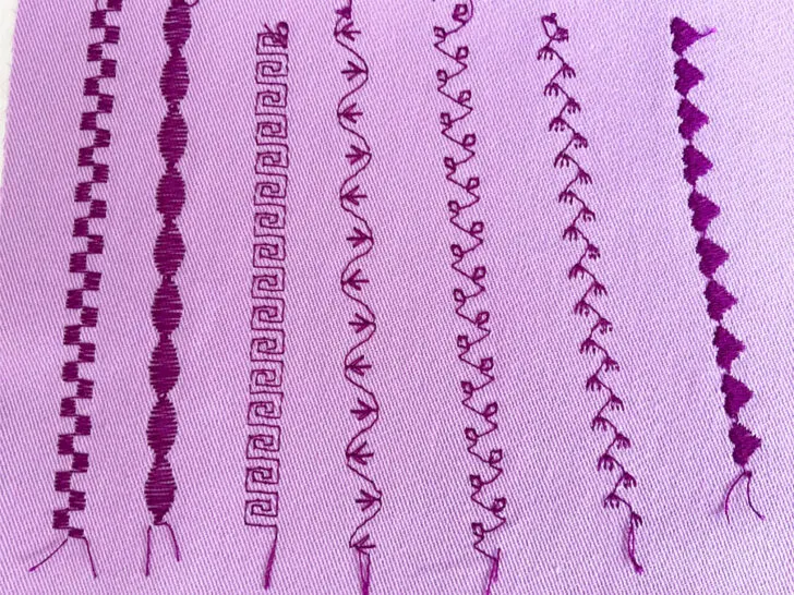 Other decorative stitches
