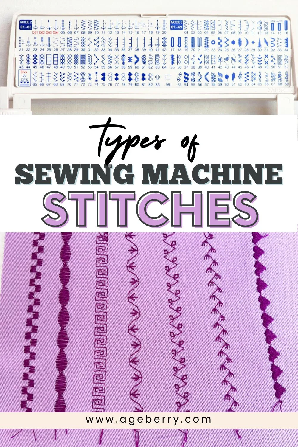 Machine Stitches  Sewing Term - The Sewing Loft