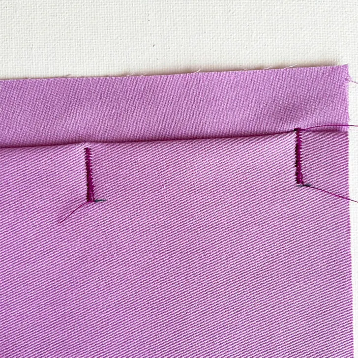 bar tack stitch