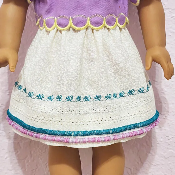 doll skirt