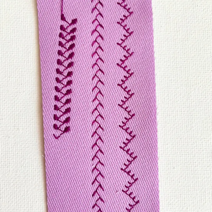 herringbone stitch