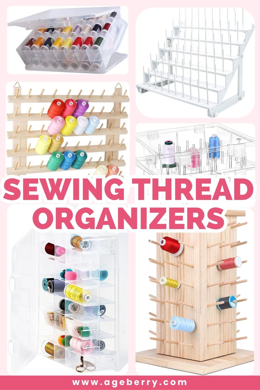 Sewing Thread Organizer and Storage