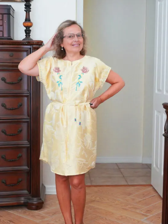 silk robe