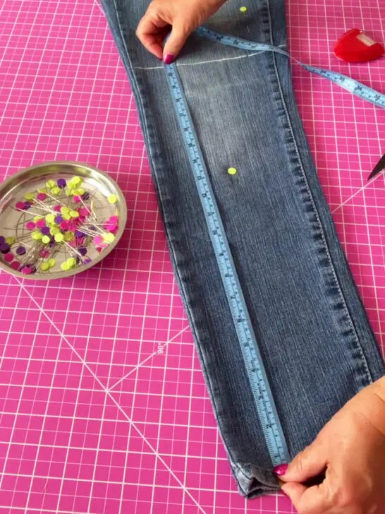 use tape measure to mark where you want to cut them