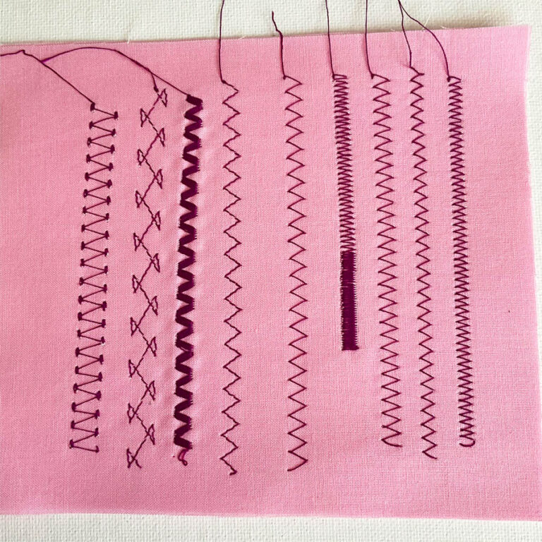 A Guide to Different Types of Sewing Machine Stitches