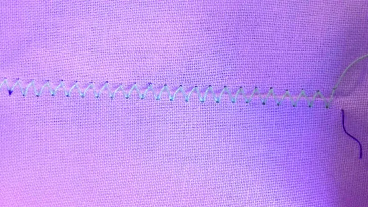 lower the width setting until your seams look just right