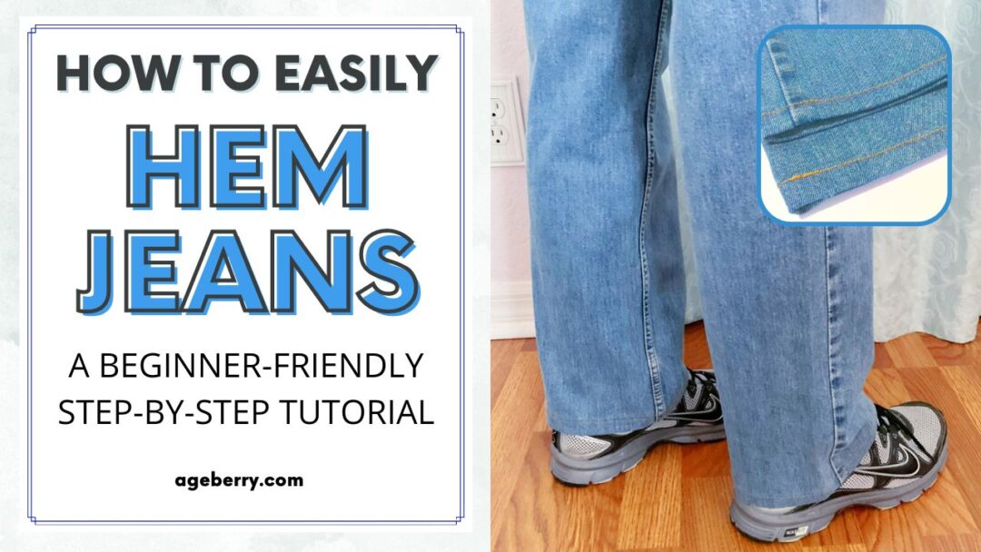How to Hem Jeans with The Original Hem