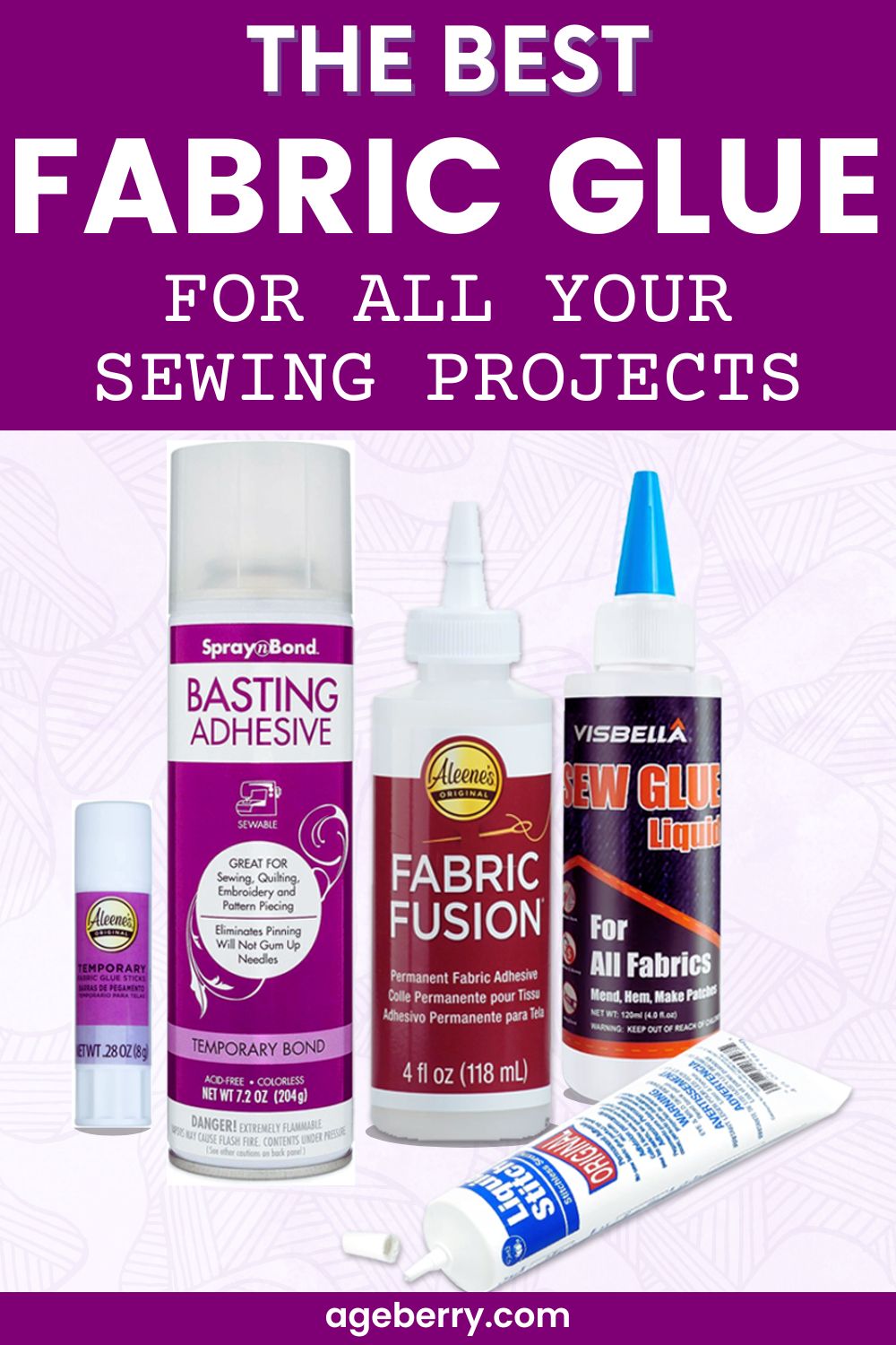 Original Mart Multi Fabric Sew Glue, Instant Sew Glue Bonding