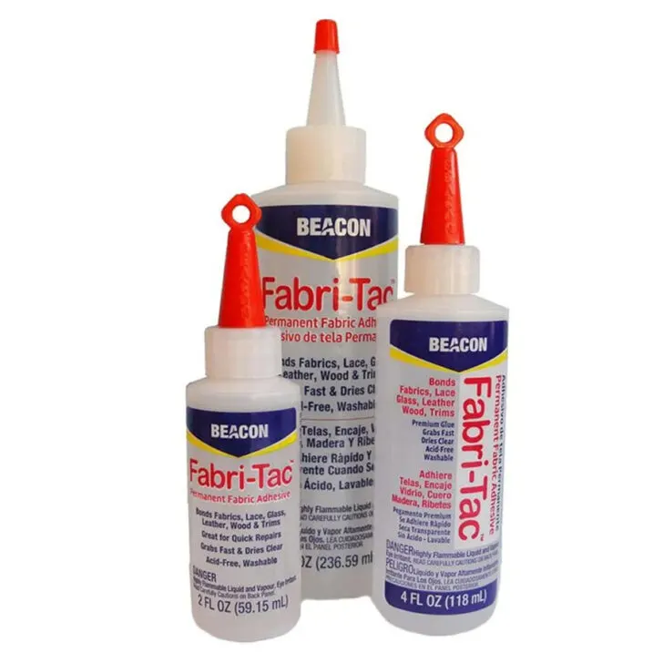 fabric repair glues