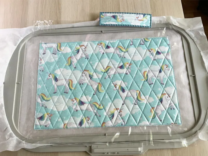 ensure that the vinyl is properly attached and the embroidery design is completed with precision